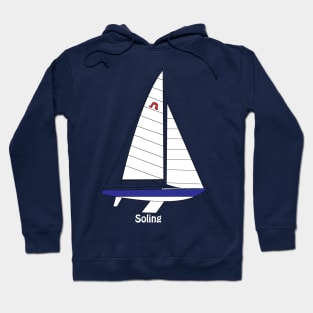 Soling International Keelboat Racing Class Hoodie